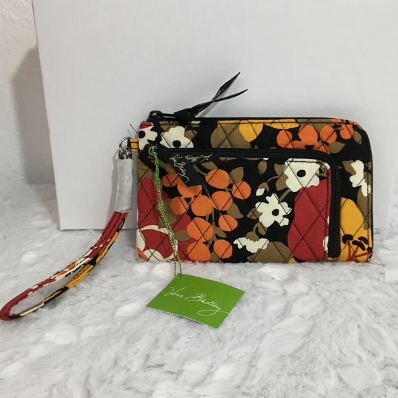 Vera Bradley Handbags - [NWT] Vera Bradley Zip Wristlet in Bittersweet